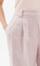 Carnaby Pleat Trousers Blush