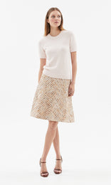 Vela S/Sleeve Crew Pink