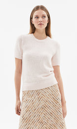 Vela S/Sleeve Crew Pink