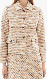 Wardour Jacket Neutral/Rose