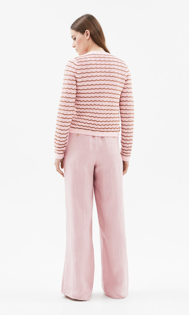 Dolce Cardigan Pink/Tan