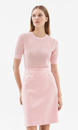 Imperia S/Sleeve Crew Pink