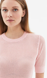 Imperia S/Sleeve Crew Pink