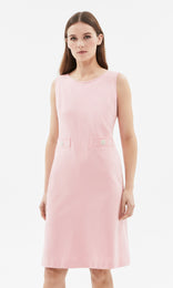 Elba Shift Dress Soft Pink