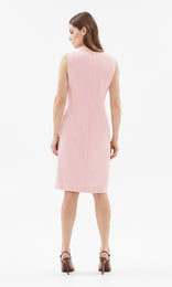 Elba Shift Dress Soft Pink