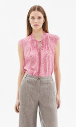 Filicudi S/Sleeve Blouse Rose Pink