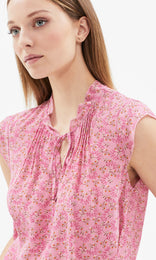 Filicudi S/Sleeve Blouse Rose Pink