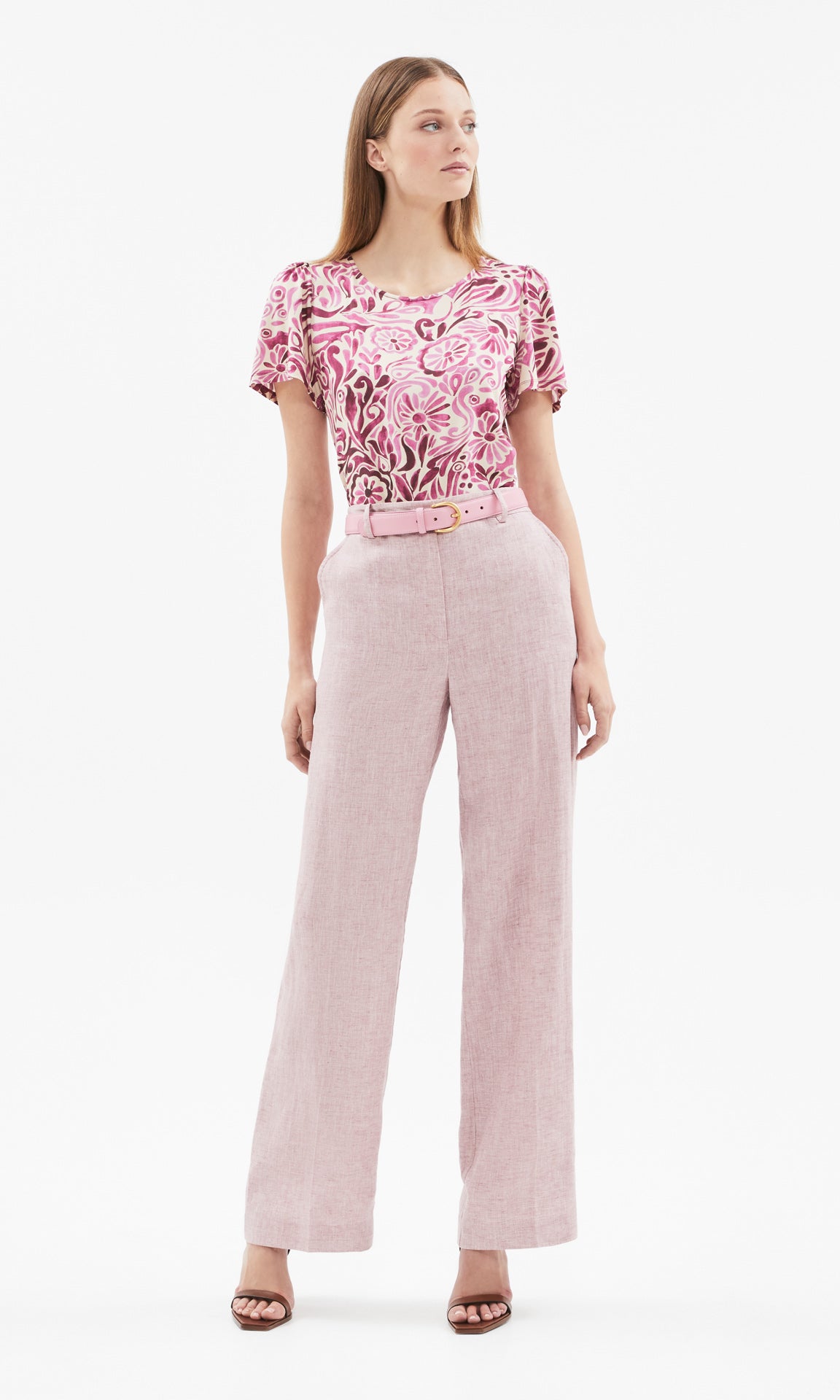 Strand Trousers Rose