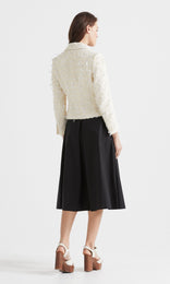 Farfalle Jacket Ivory