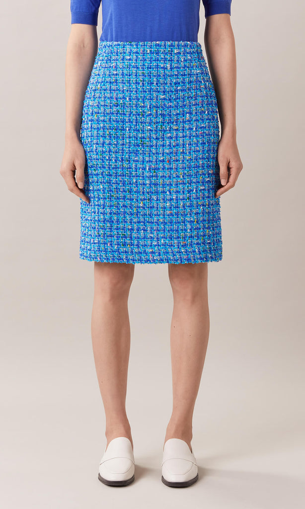 Alessi Skirt Tweed Skirt Work Skirts Work Skirt Mini A Line Skirt Mini Pencil Skirt Blue Skirt Mini skirt womens workwear