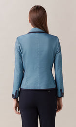 Boyd Blazer Jacket Designer Blazers for Women Blue Suit Jacket Blue Blazer longline blazer women's designer workwear Australia tailored jacket work jacket