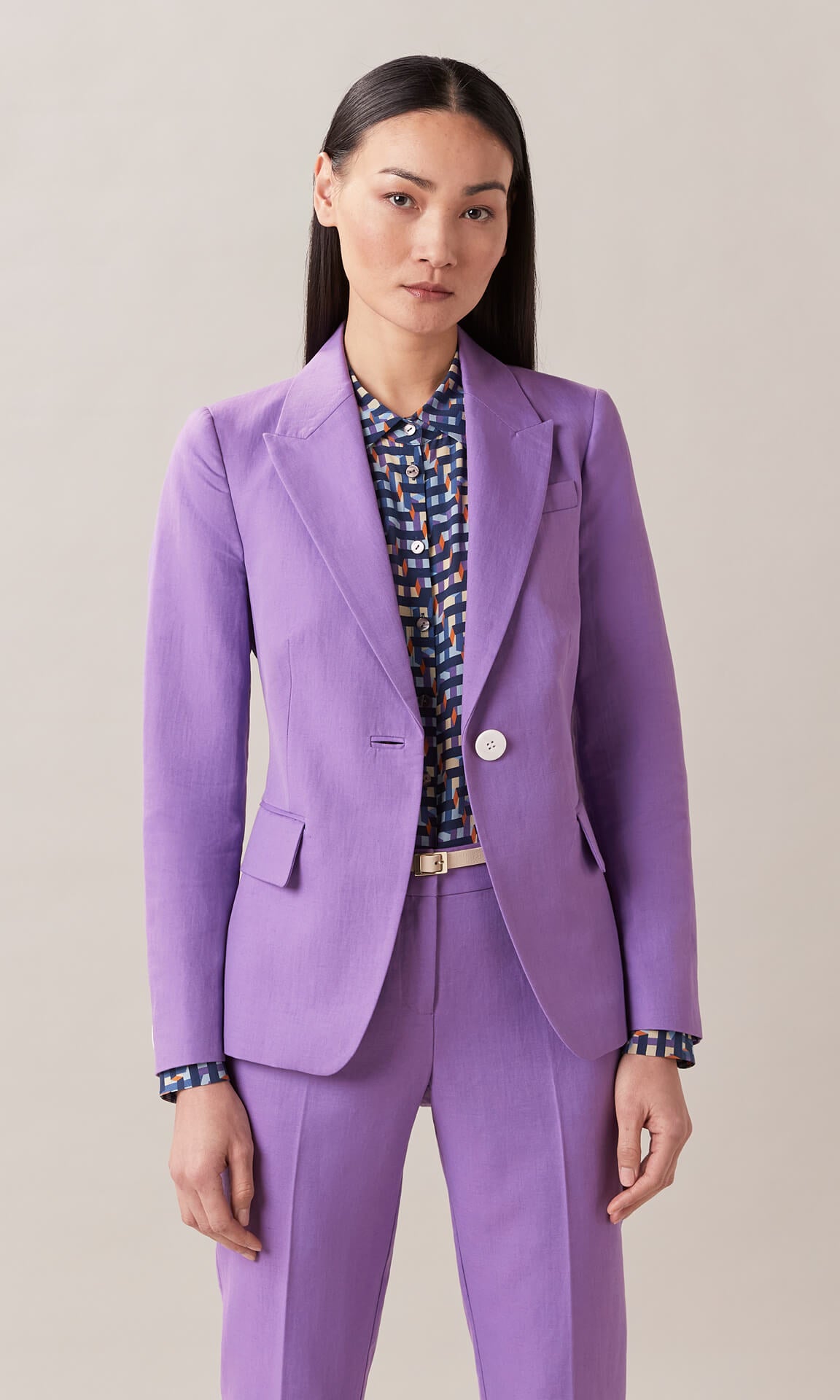 Francis Blazer Jacket Designer Blazers Women purple Suit Jacket purple Blazer longline blazer women's designer workwear Australia tailored jacket work jacket linen blazer
