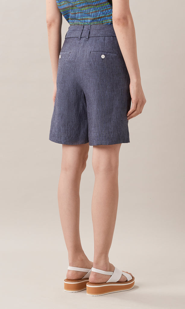 Marcella Tailored Short Dark Blue