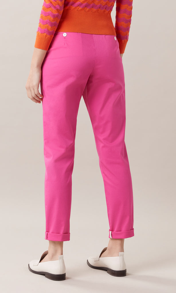 Perla Slim-Fit Pant Pink