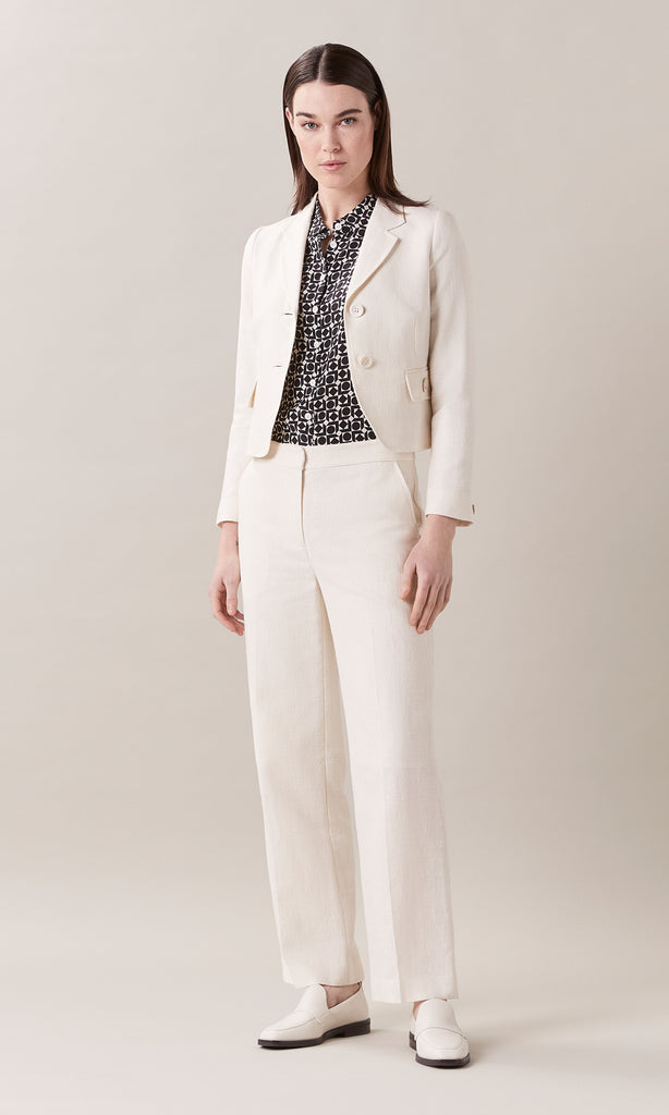 White jacket sale and pants womens