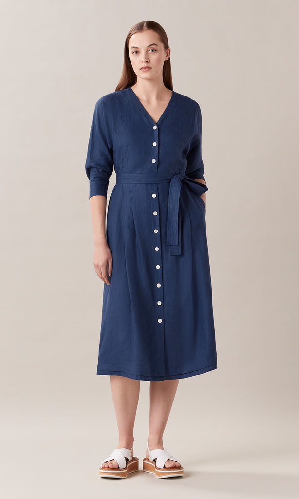 Anderson Midi Dress Blue