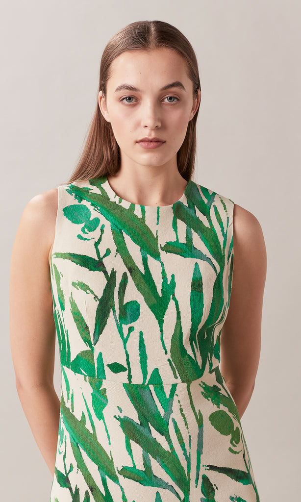 Fiorella Dress Leaf Green