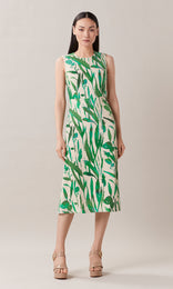 Fiorella Dress Leaf Green