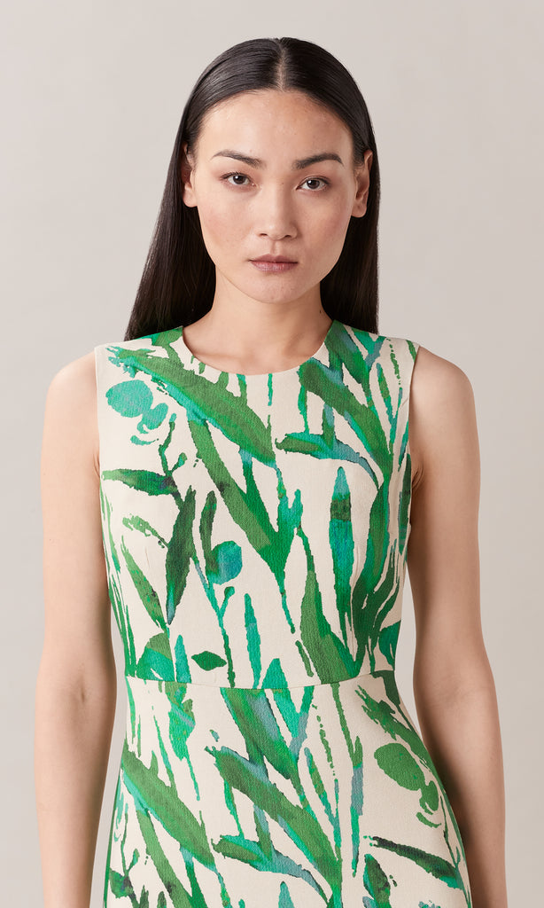 Fiorella Dress Leaf Green