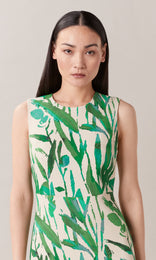 Fiorella Dress Leaf Green
