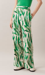 Fiorella Pant Leaf Green