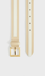 Regatta Two Tone Belt Parchment