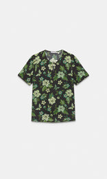 Aleria Top Blk/Green