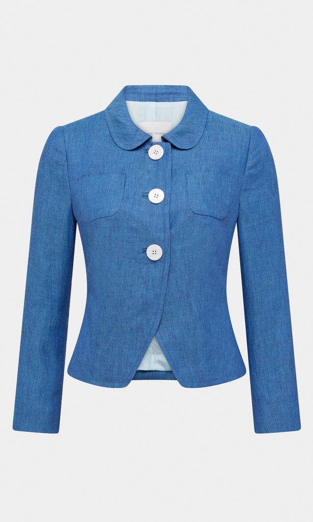 Amalia Tailored Jacket Blue