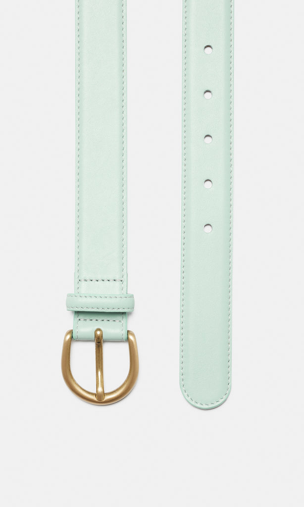 Breve Leather Belt 30mm Nimbus
