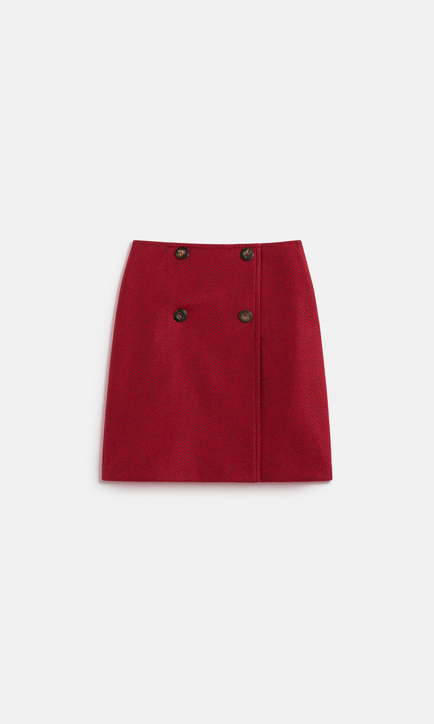 Aster Skirt  Amaranth