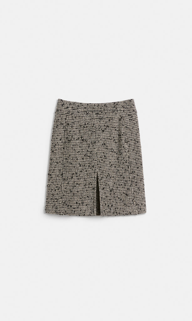 Aveline A-Line Skirt Blk/White