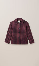 Clevedon Coat Mulberry