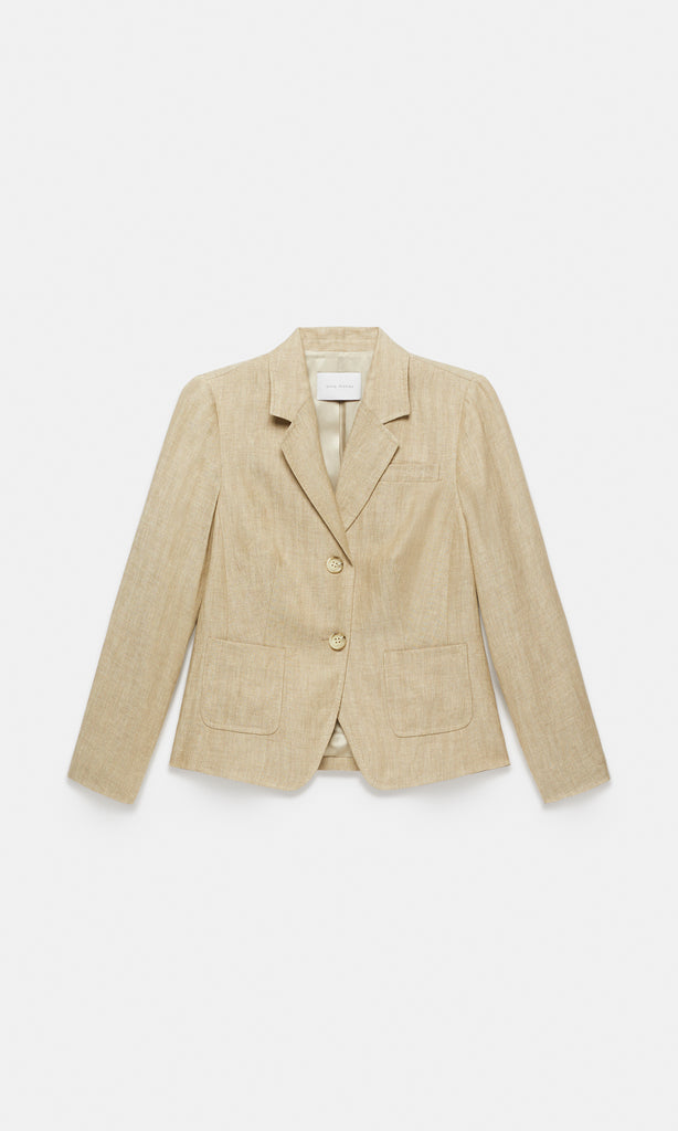Carnaby 2 Button Blazer Flax