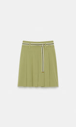 Allegria Pleated Skirt Sage