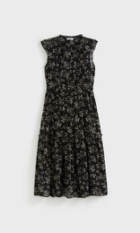 Pratino Pintuck Dress Black