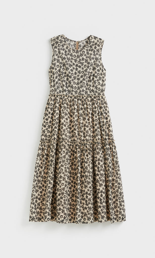 Spiaggia Layered Dress Ivory
