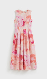 Peony Dress Fuchsia