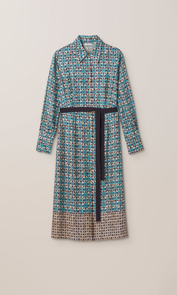 Skirsa Shirt Dress Navy