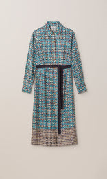 Skirsa Shirt Dress Navy