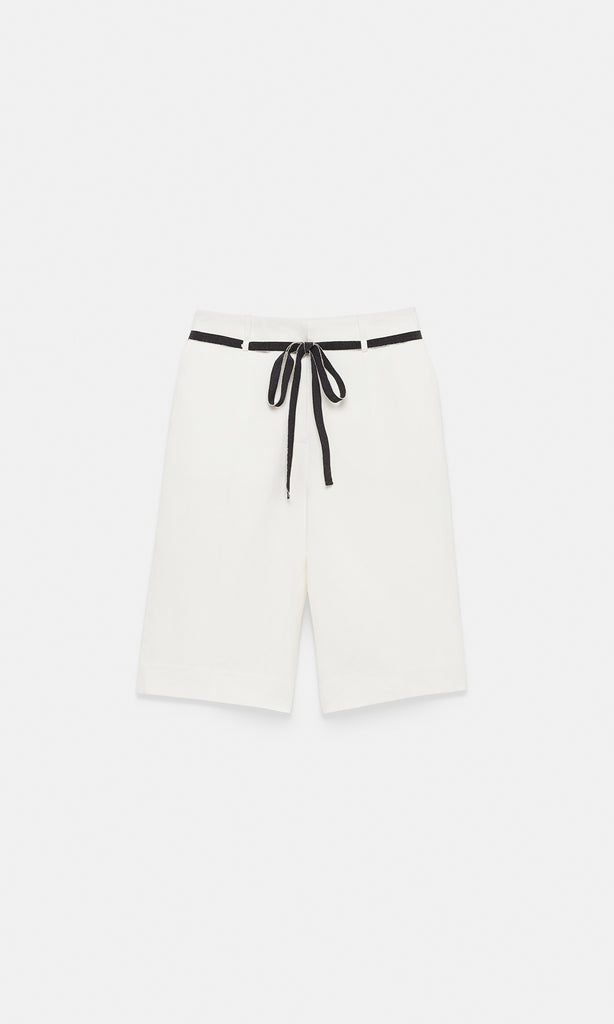 Davoli Tailored Short Ivory