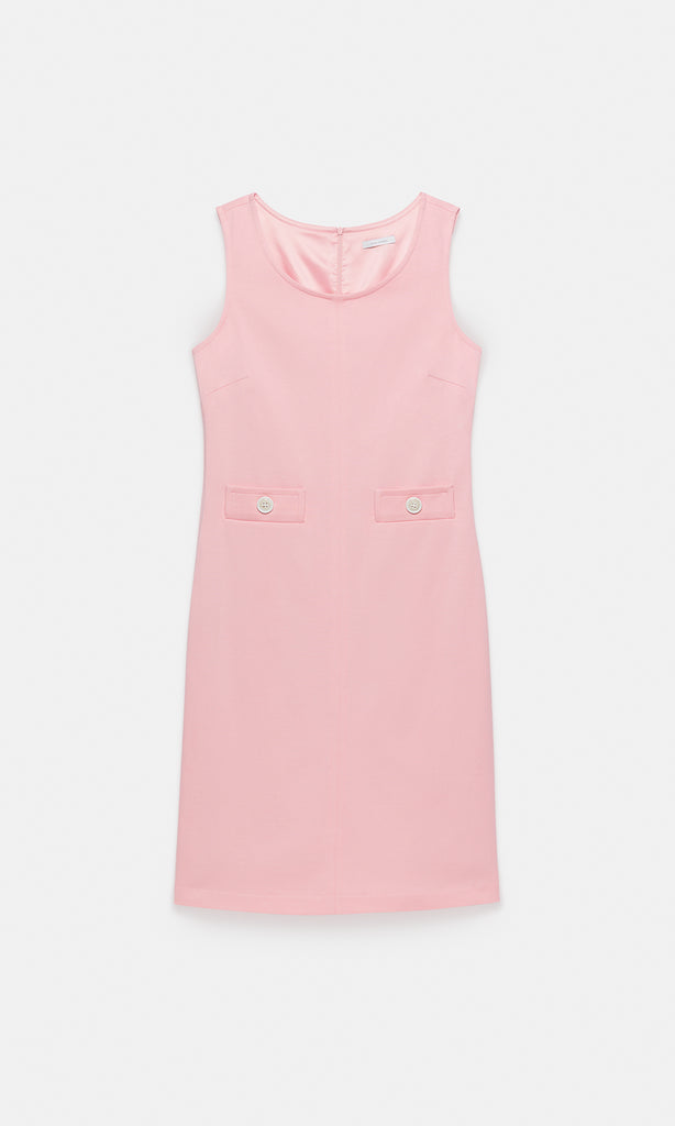 Elba Shift Dress Soft Pink