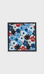 Flower Scarf Indigo