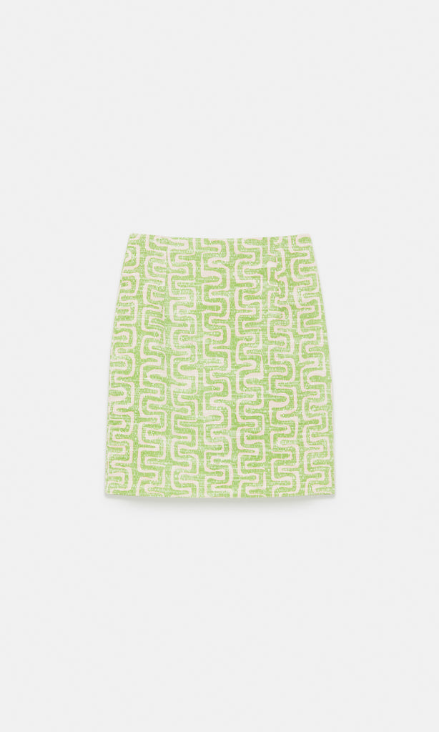 Garcia Skirt Pistachio/Blush