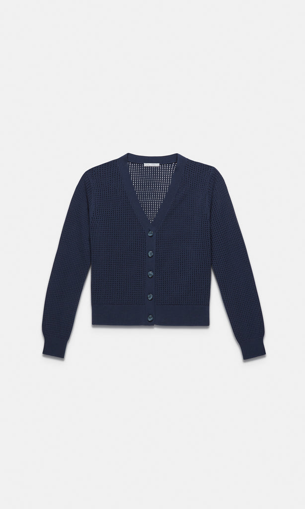 Imperial Vee Cardigan Navy