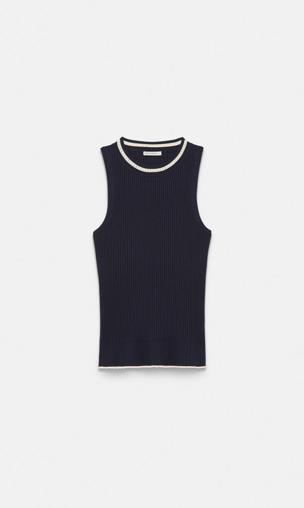 Isola Vest Navy/Ivory