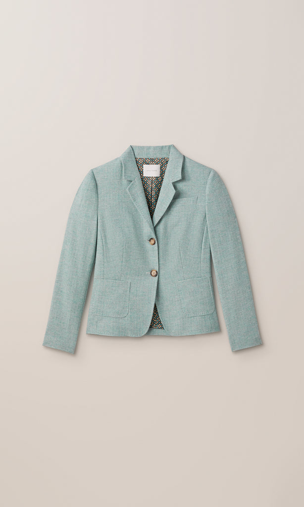 Swinton Jacket  Aqua