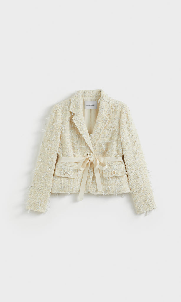 Farfalle Jacket Ivory