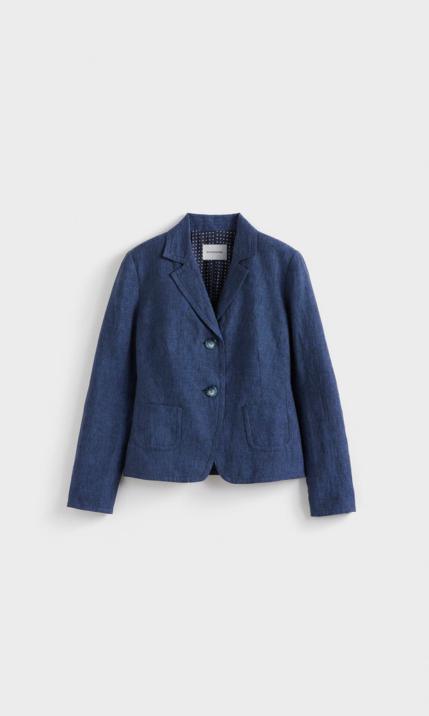 Montpelier Cropped Jacket Indigo