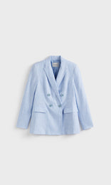 Darcy DB Jacket Chambray Blue