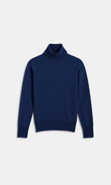 Stirling LS Cashmere Roll Neck Midnight